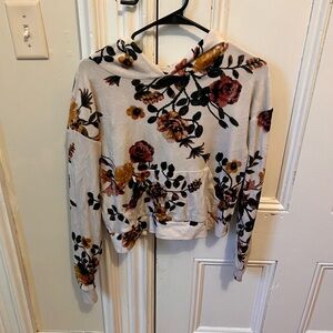 Derek Heart Multicolor Floral Women's Hoodie